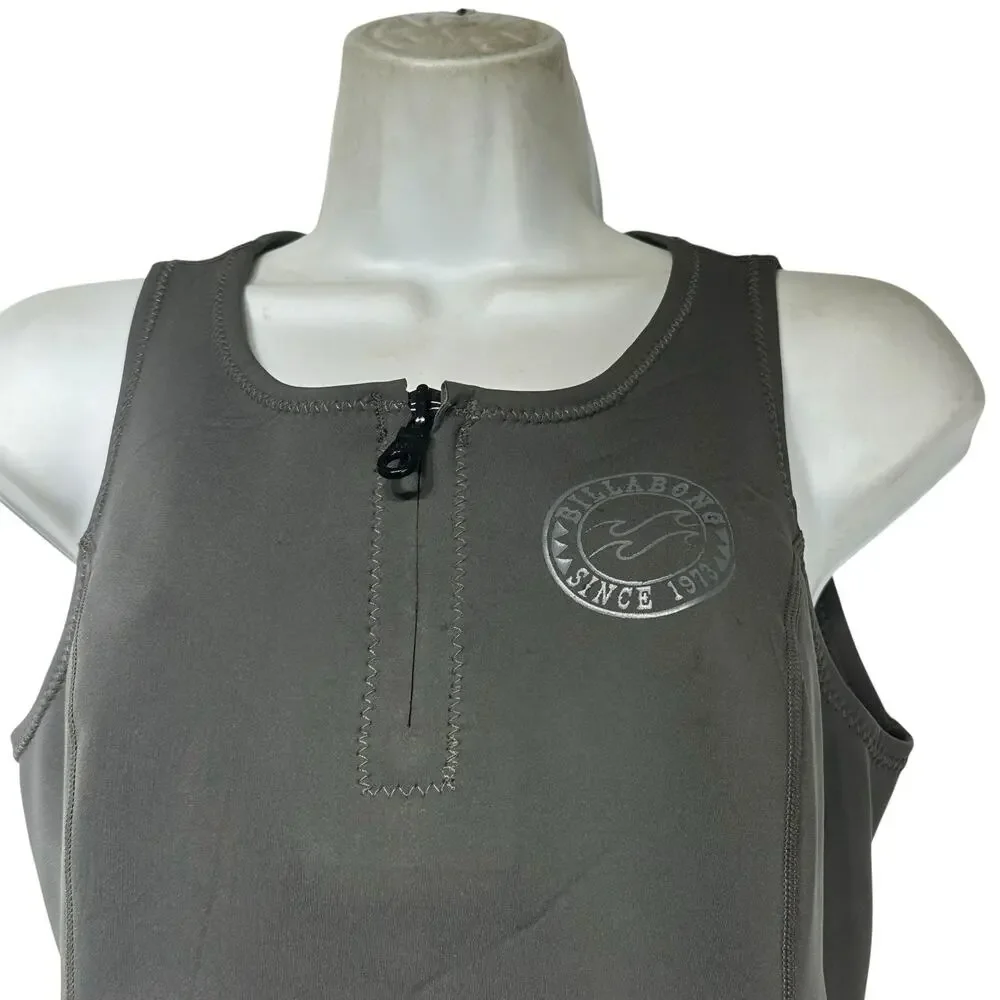billabong Women’s Wetsuit Tank One Piece Black Size 10 USA 14 AUS/EU - Picture 3 of 6